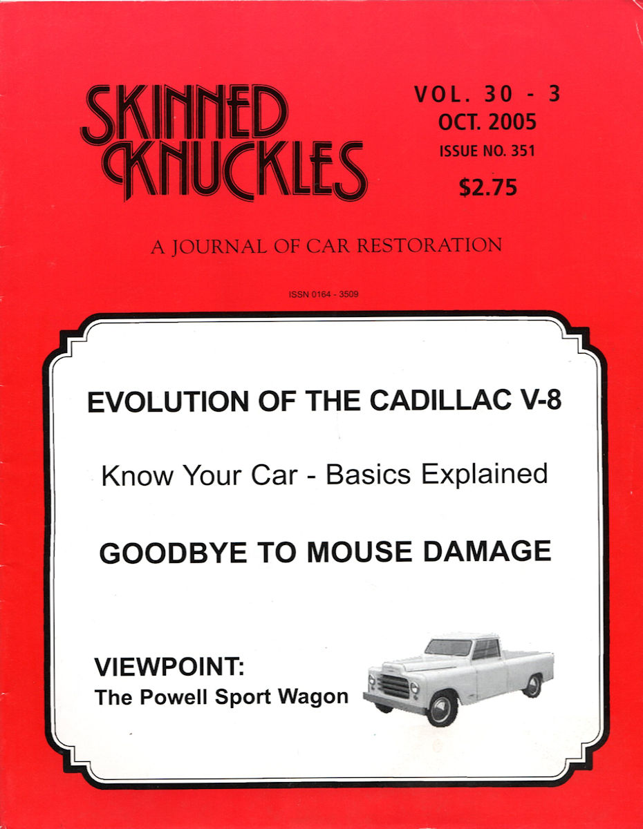 Skinned Knuckles Oct October 2005