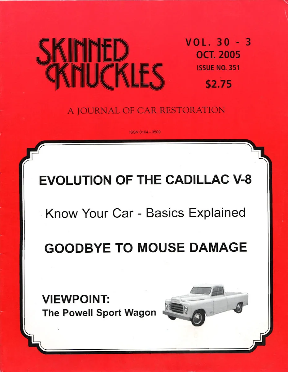 Skinned Knuckles Oct October 2005