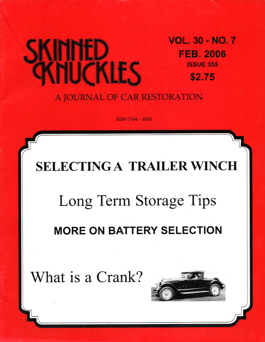 Skinned Knuckles Feb February 2006