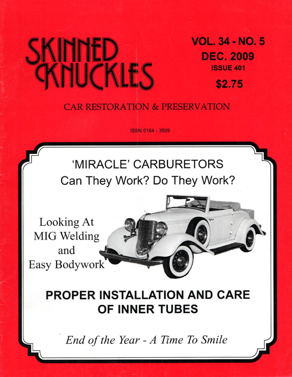 Skinned Knuckles Dec December 2009