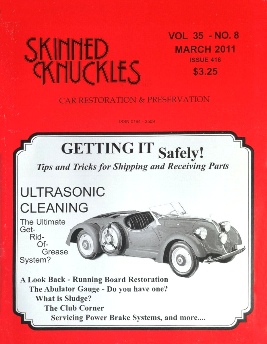 Skinned Knuckles Mar March 2011