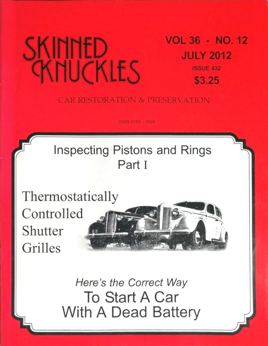 Skinned Knuckles Jul July 2012