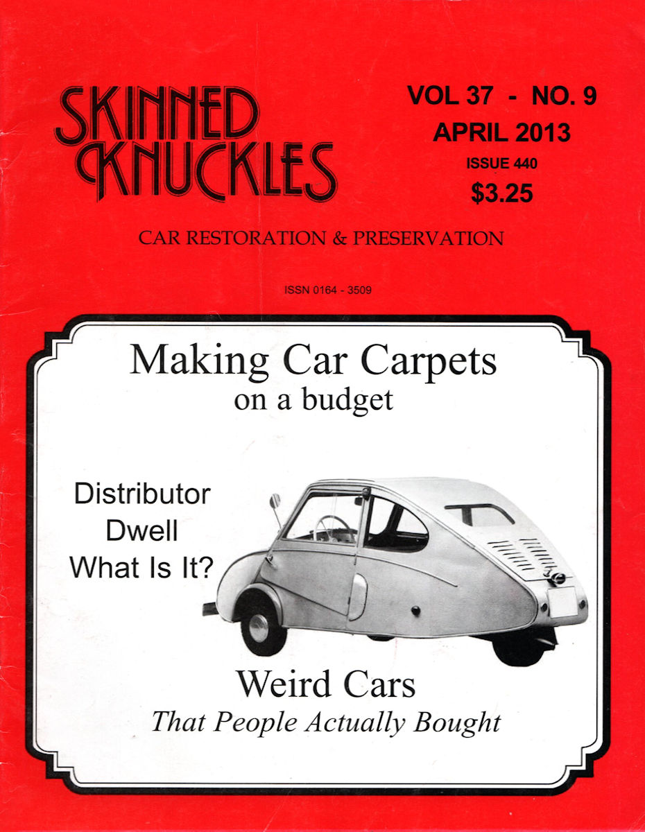 Skinned Knuckles Apr April 2013