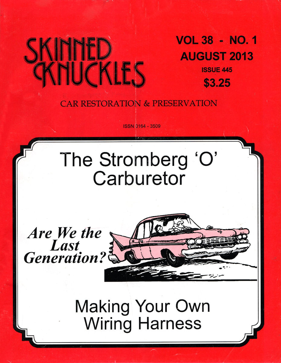Skinned Knuckles Aug August 2013