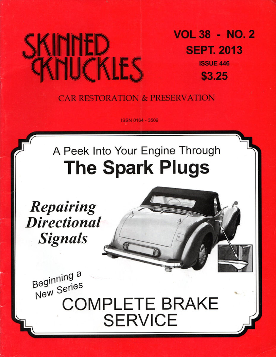 Skinned Knuckles Sept September 2013