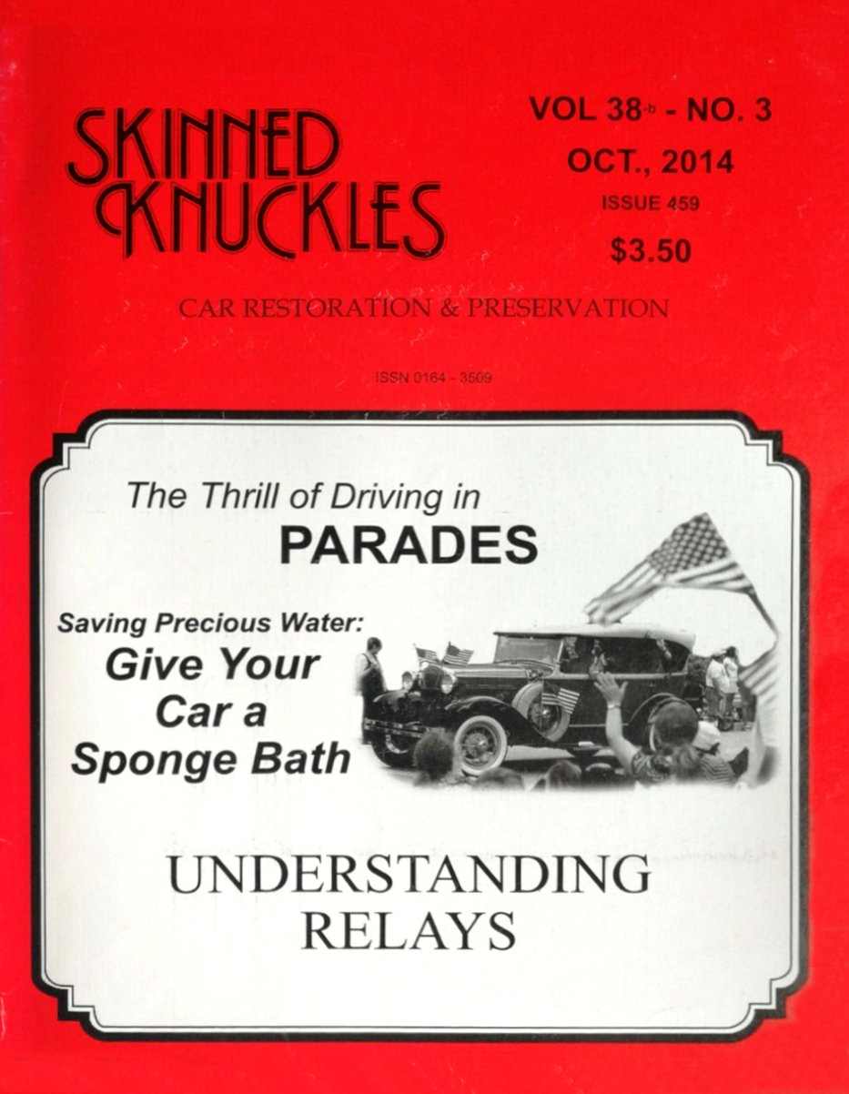 Skinned Knuckles Oct October 2014