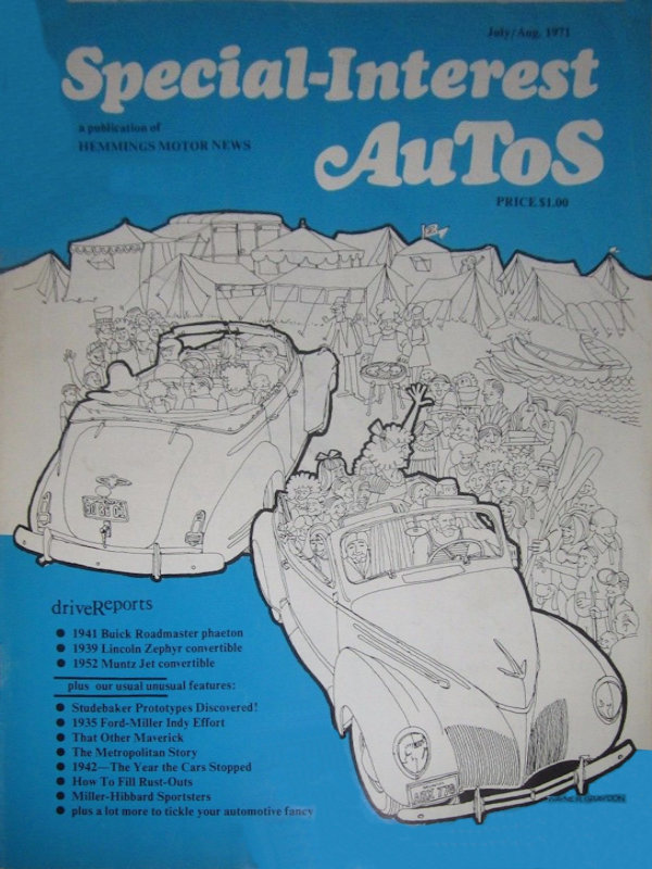 Special Interest Autos July August Aug 1971 