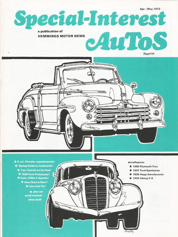 Special Interest Autos Apr April May 1972 