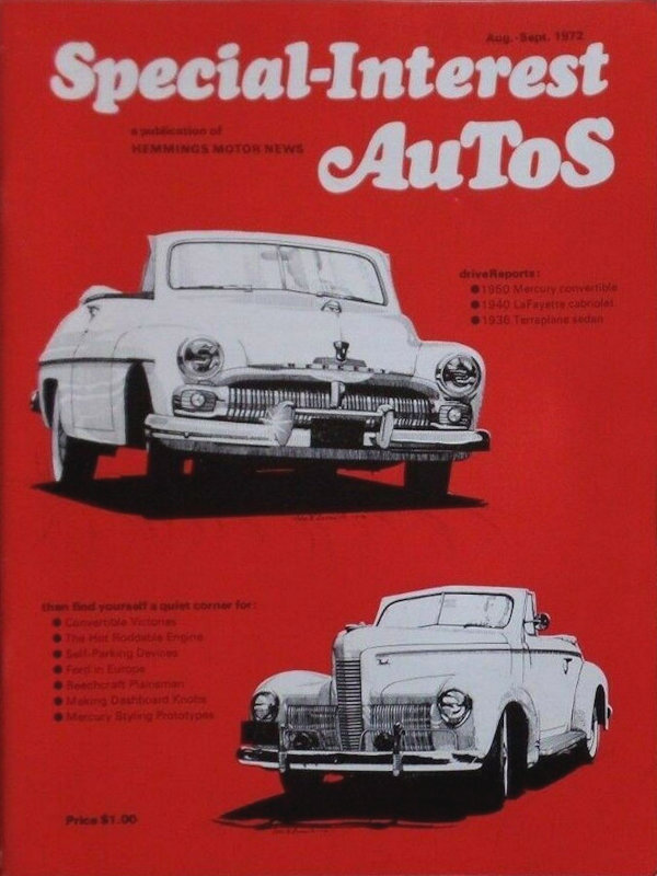 Special Interest Autos Aug Sept August September 1972 