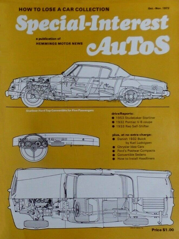 Special Interest Autos Oct Nov October November 1972 