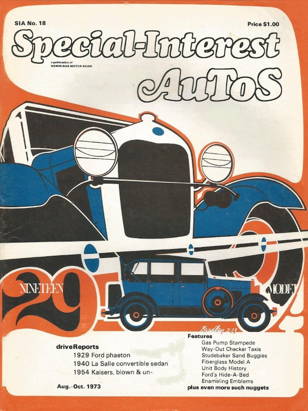 Special Interest Autos Aug Sept August September 1973 