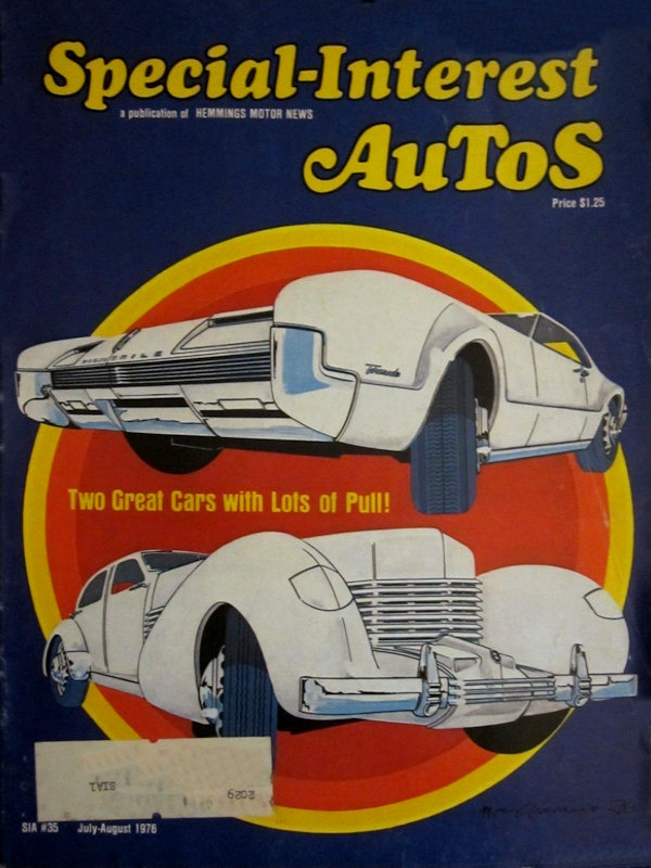 Special Interest Autos July Aug August 1976 