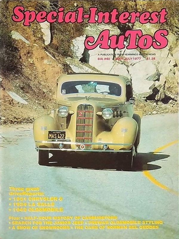 Special Interest Autos May June July 1977 