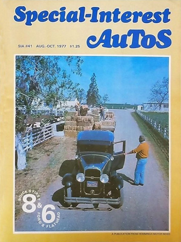 Special Interest Autos Aug Sept Oct August September October 1977 