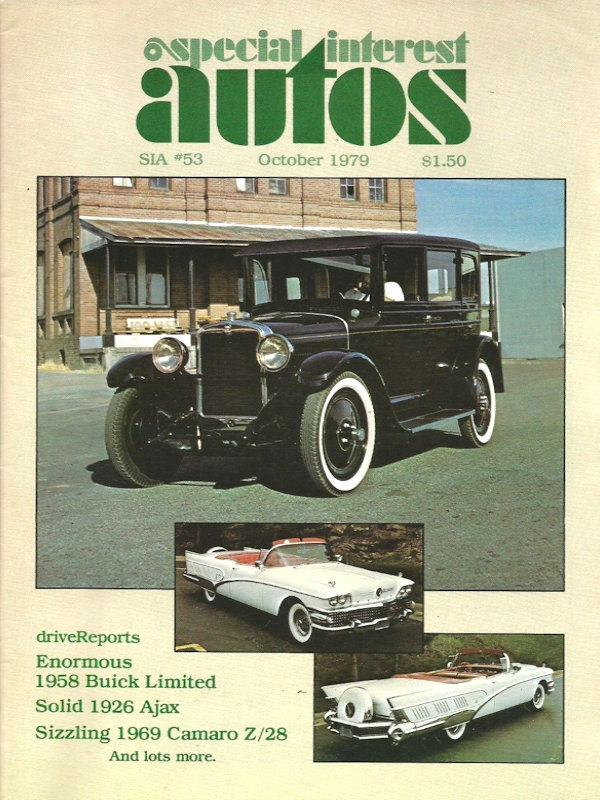 Special Interest Autos Oct October 1979 