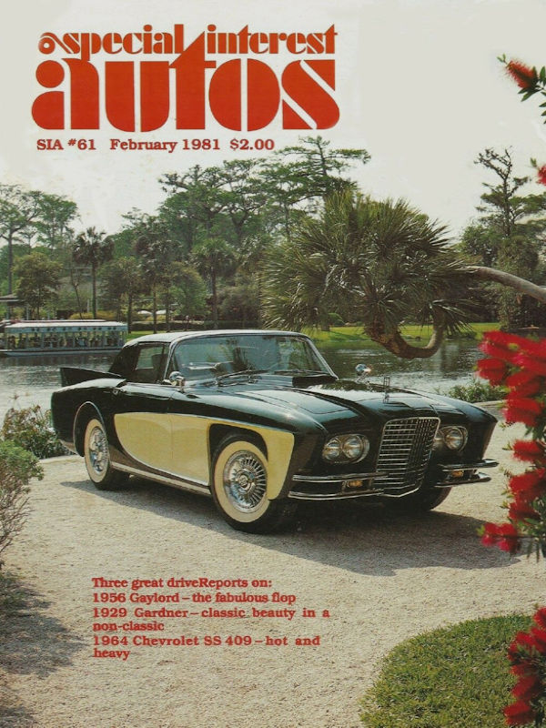 Special Interest Autos Feb February 1981 
