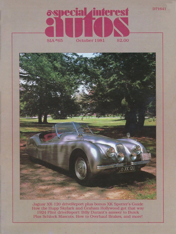 Special Interest Autos Oct October 1981 