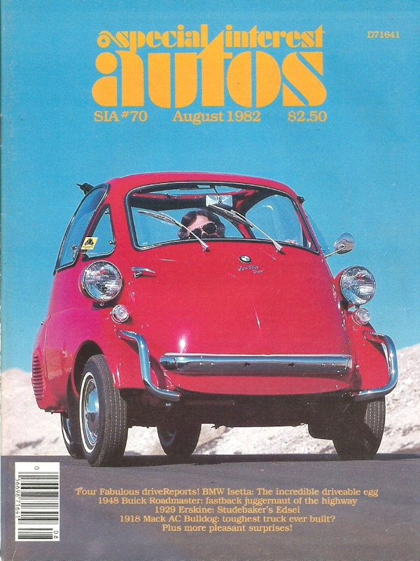 Special Interest Autos Aug August 1982 