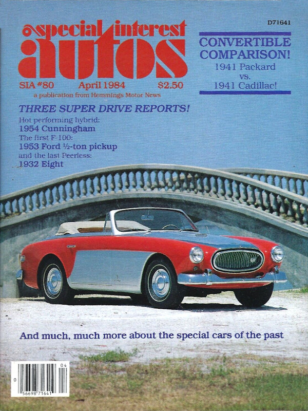 Special Interest Autos Apr April 1984 