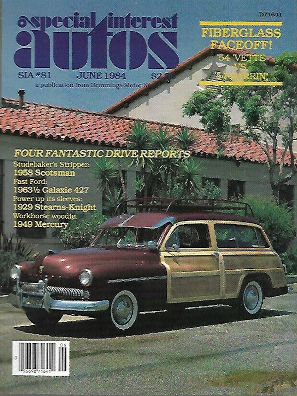 Special Interest Autos June 1984 