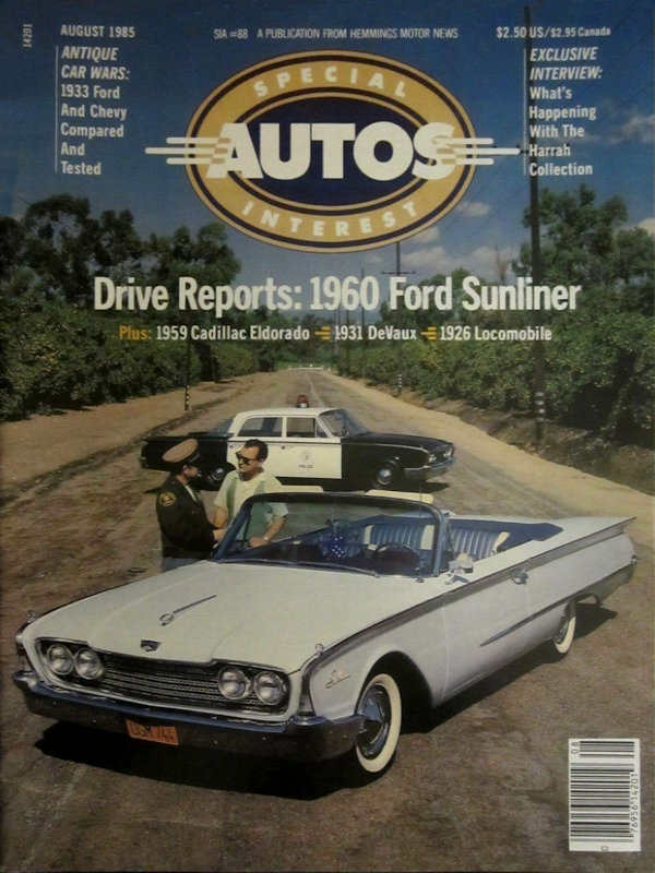 Special Interest Autos Aug August 1985 