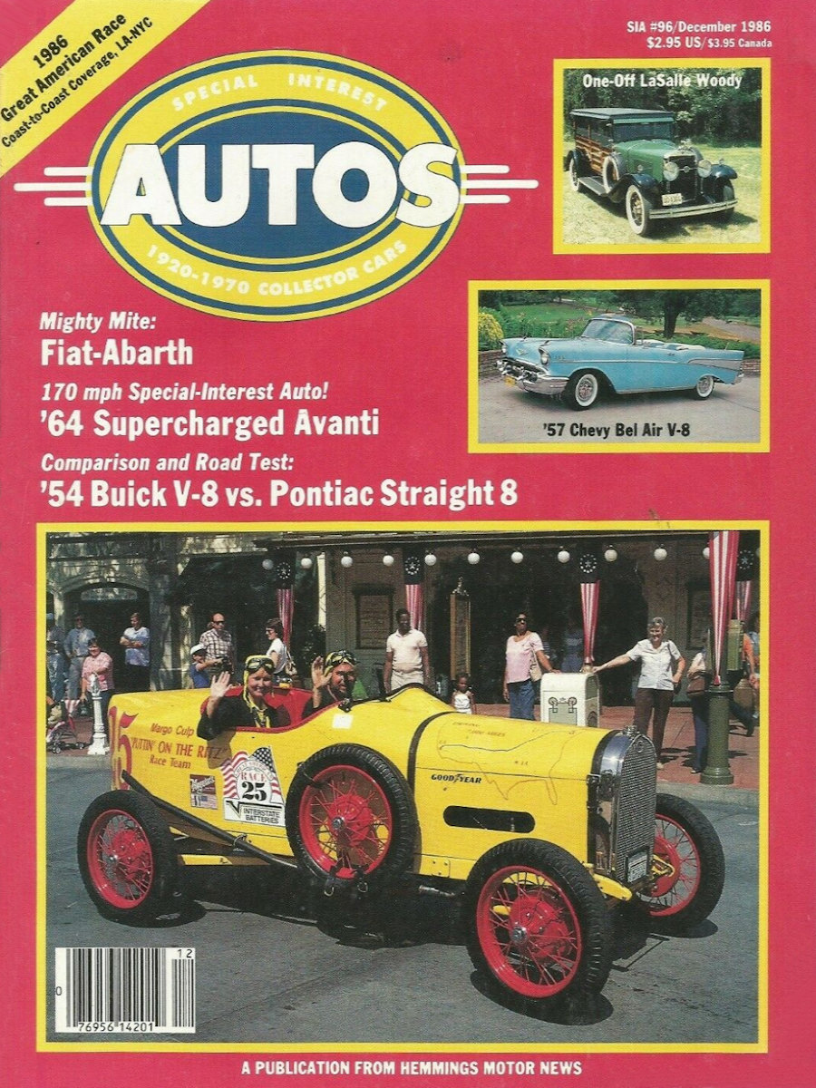 Special Interest Autos Dec December 1986 