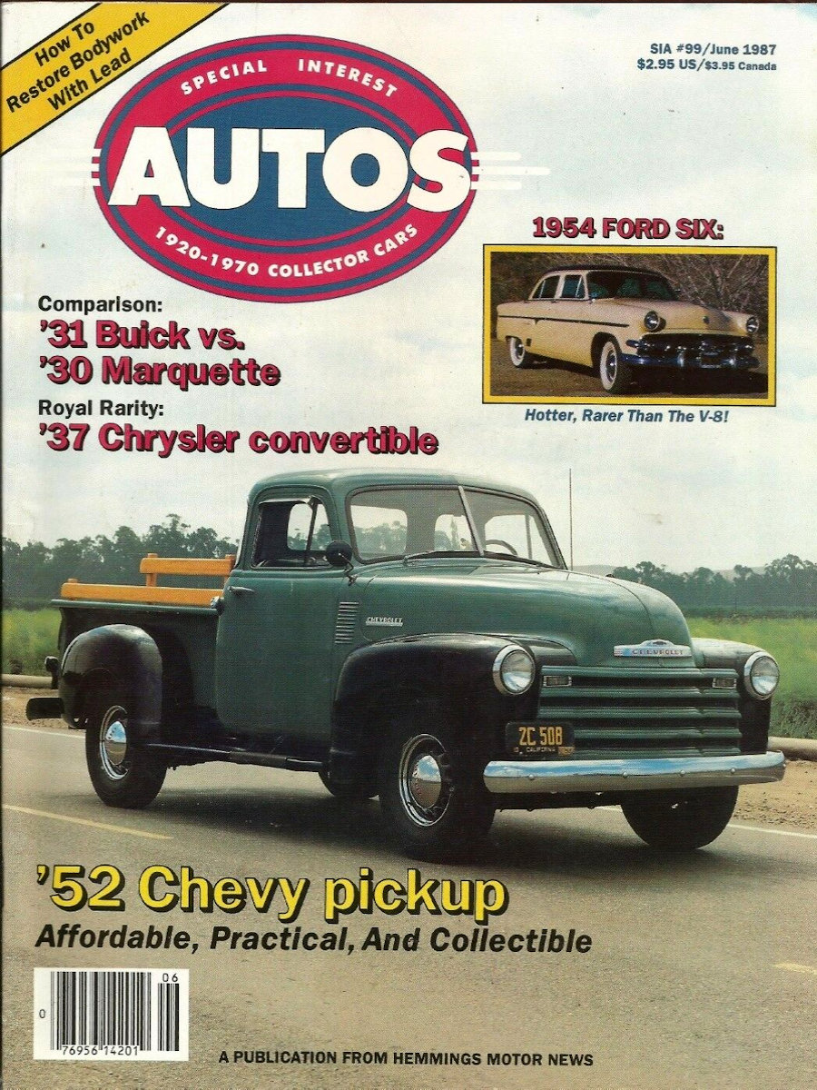 Special Interest Autos June 1987 