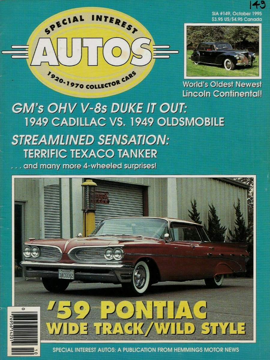 Special Interest Autos Oct October 1995
