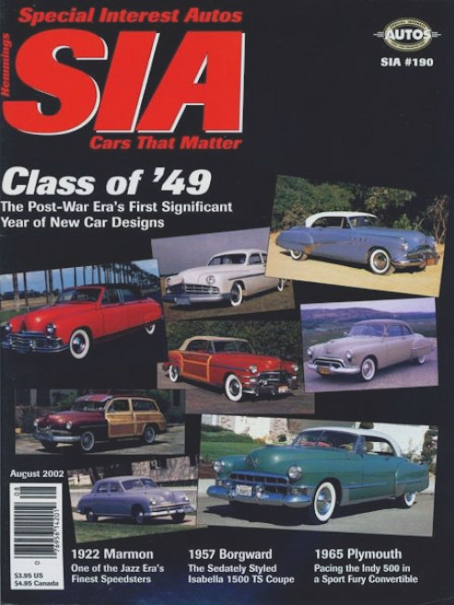 Special Interest Autos Aug August 2002