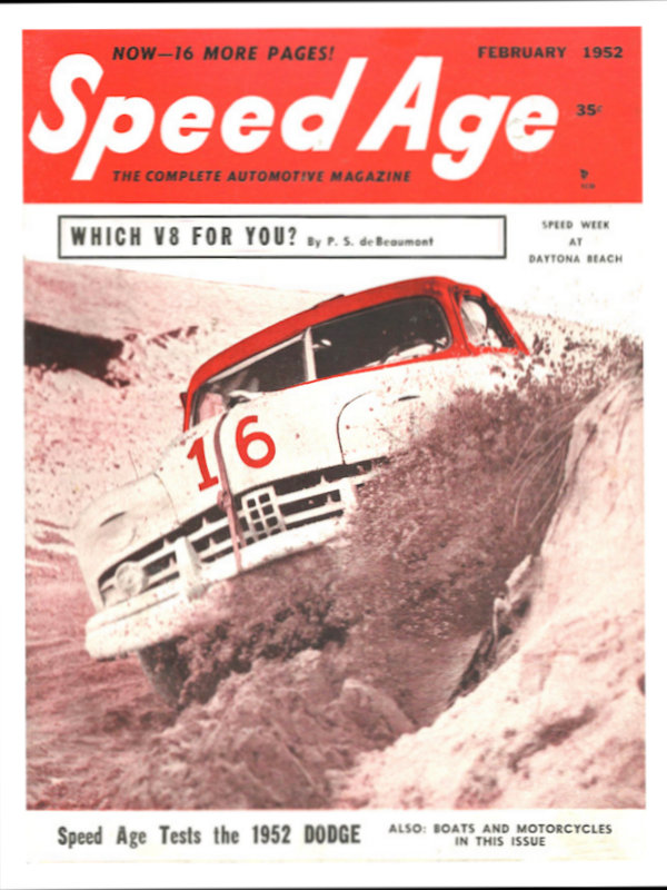 Speed Age Feb February 1952 