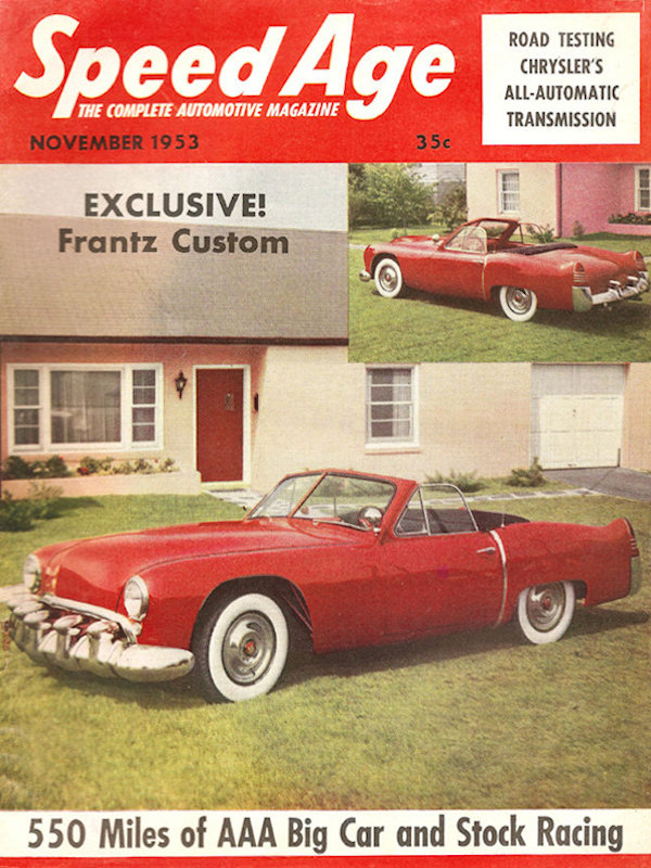 Speed Age Nov November 1953 