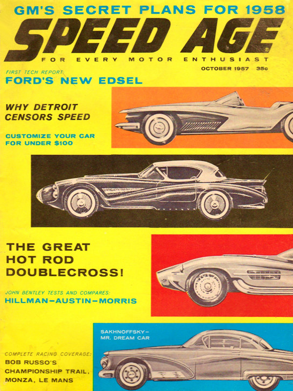 Speed Age Oct October 1957 