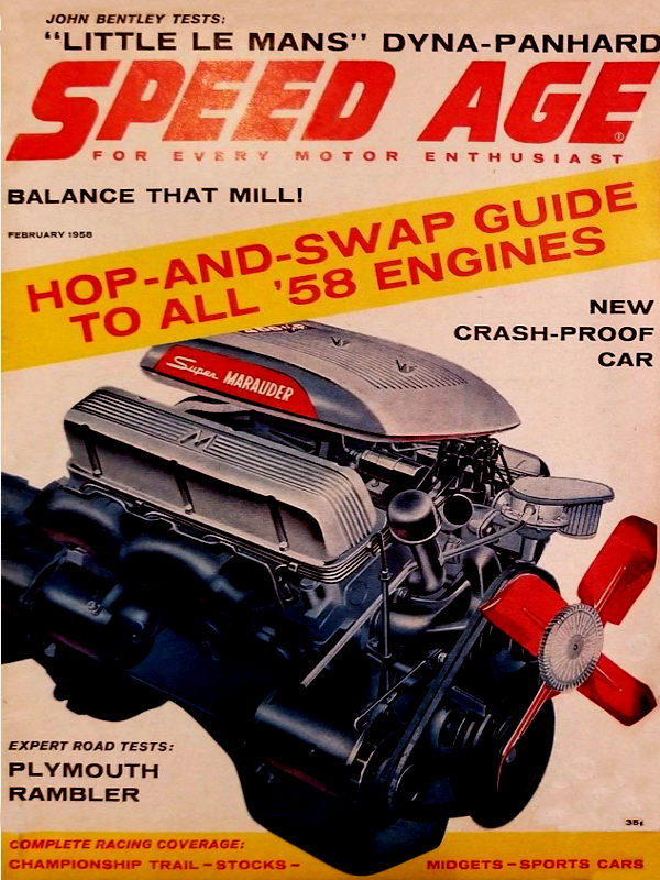 Speed Age Feb February 1958 