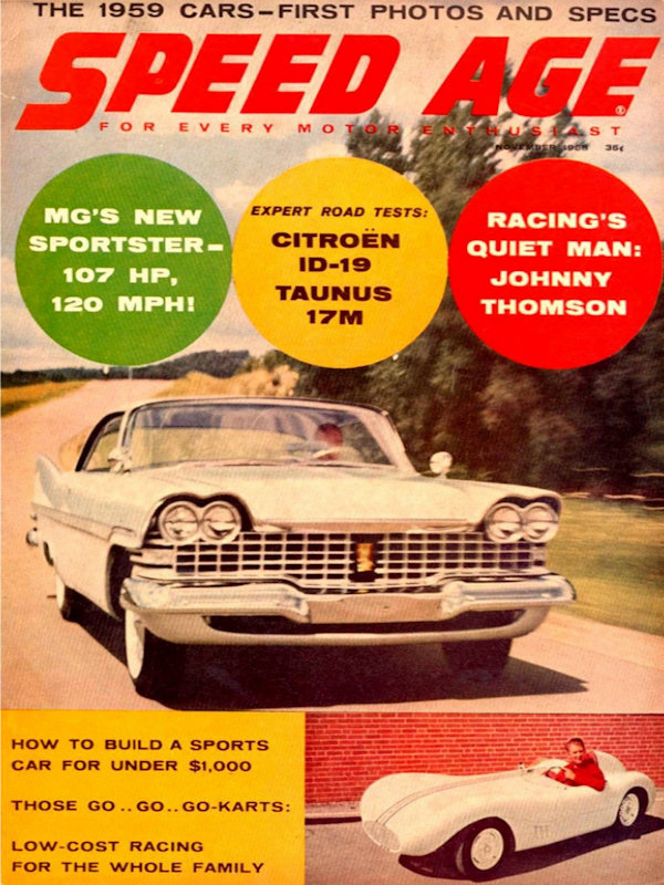 Speed Age Nov November 1958 