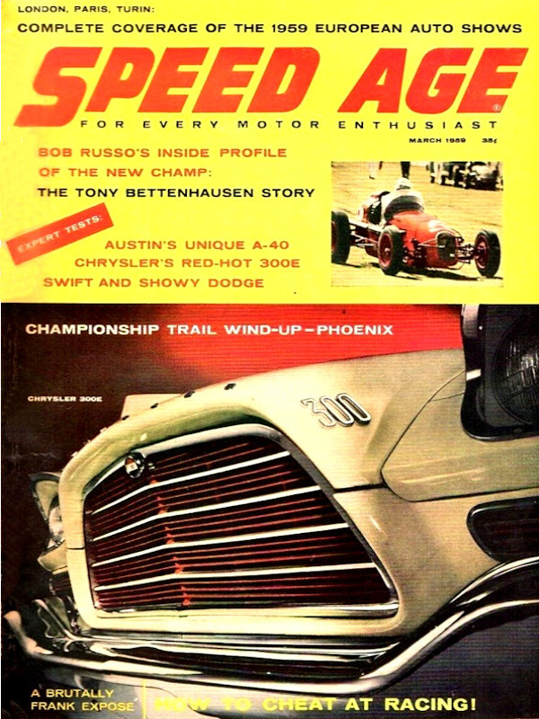 Speed Age Mar March 1959 