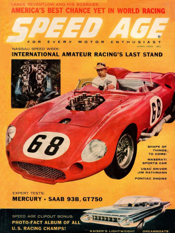 Speed Age Apr April 1959 