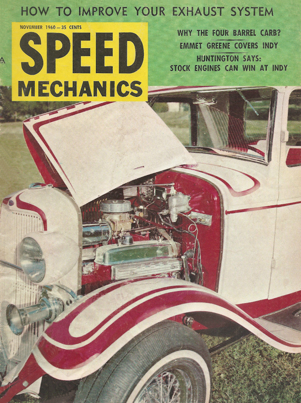Speed Mechanics Nov November 1960 