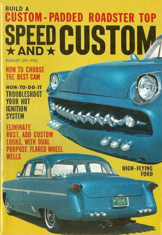 Speed and Custom Aug August 1962
