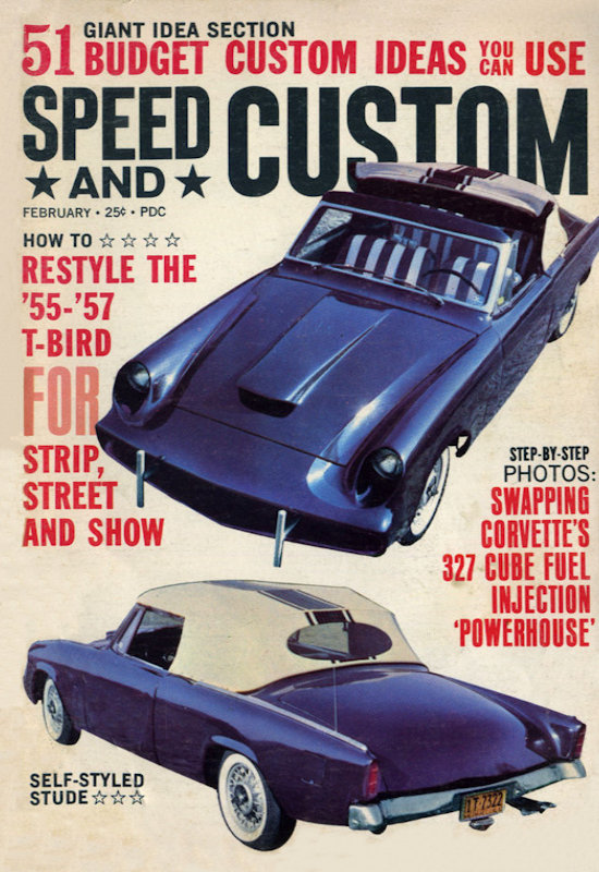 Speed and Custom Feb February 1963 