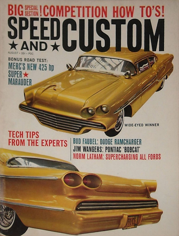 Speed and Custom Aug August 1963 