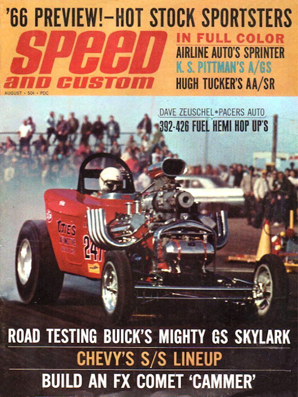 Speed and Custom Aug August 1965 