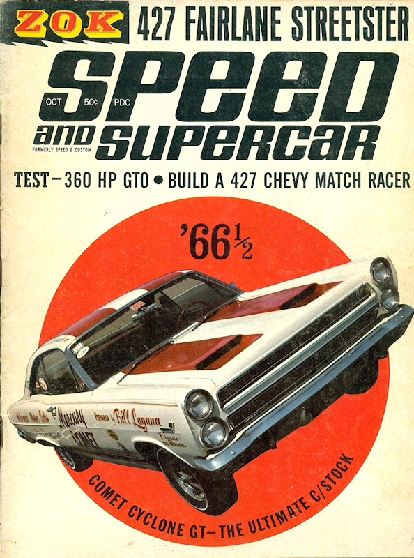 Speed Supercar Oct October 1966 