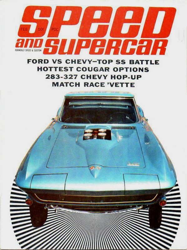 Speed Supercar Feb February 1967 
