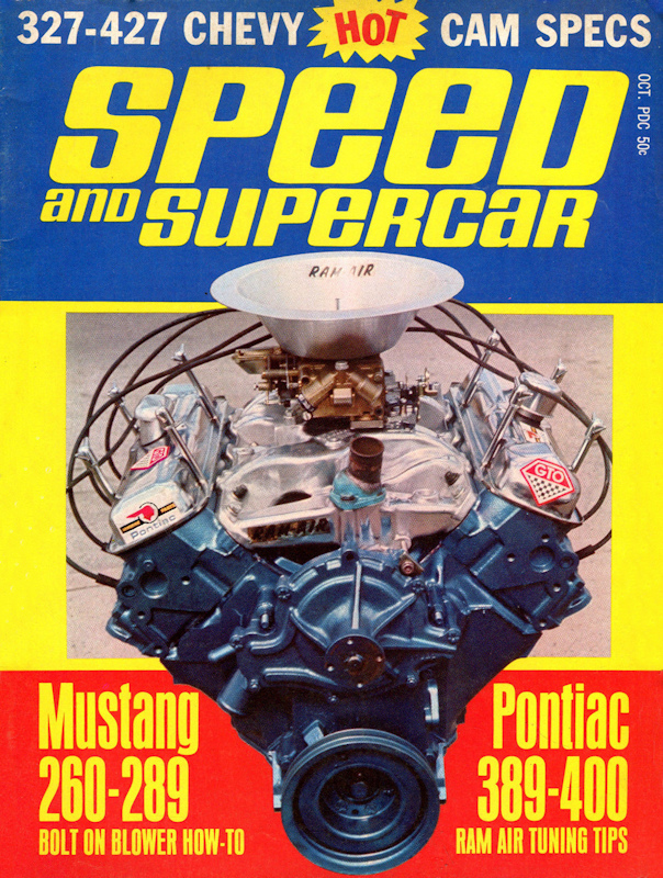 Speed Supercar Oct October 1967 