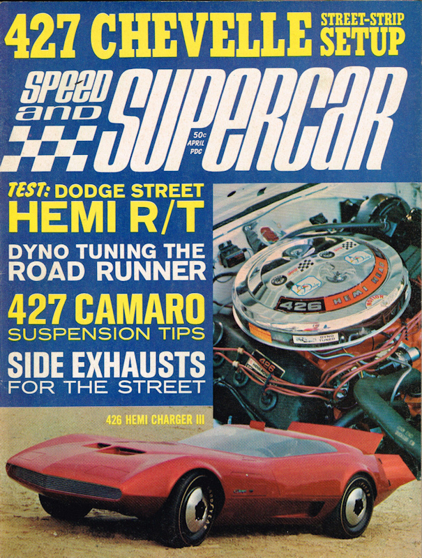 Speed Supercar Apr April 1968 