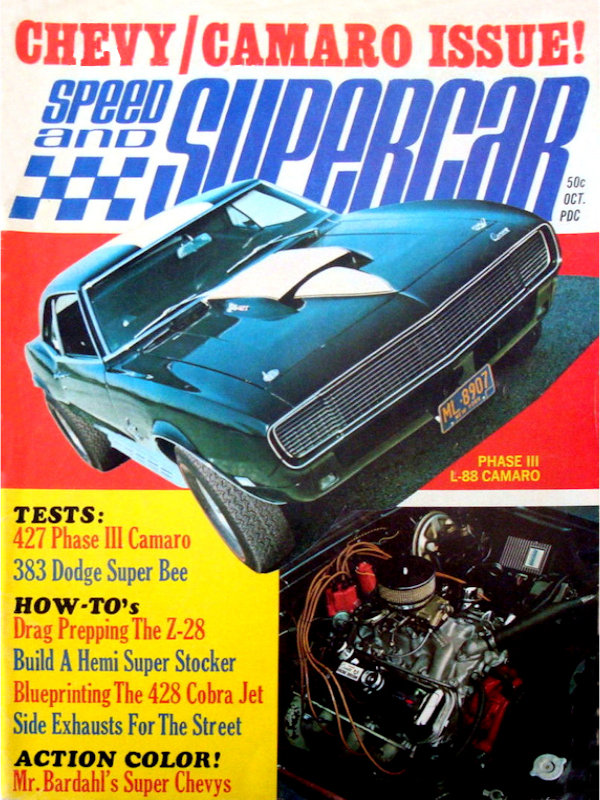 Speed Supercar Oct October 1968 