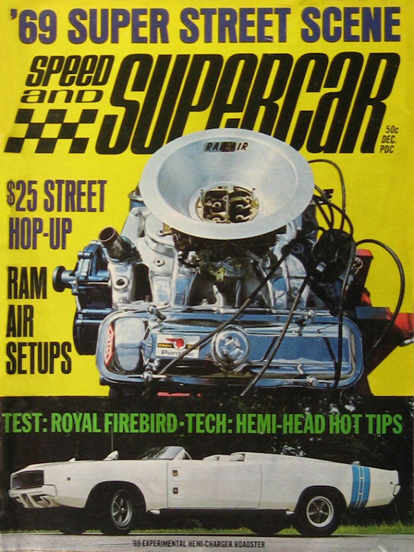 Speed Supercar Dec December 1968 