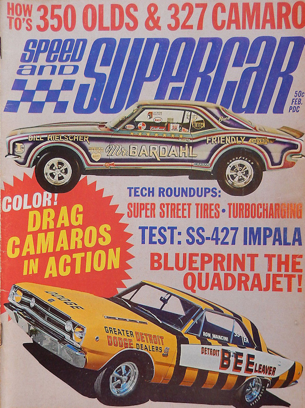 Speed Supercar Feb February 1969 
