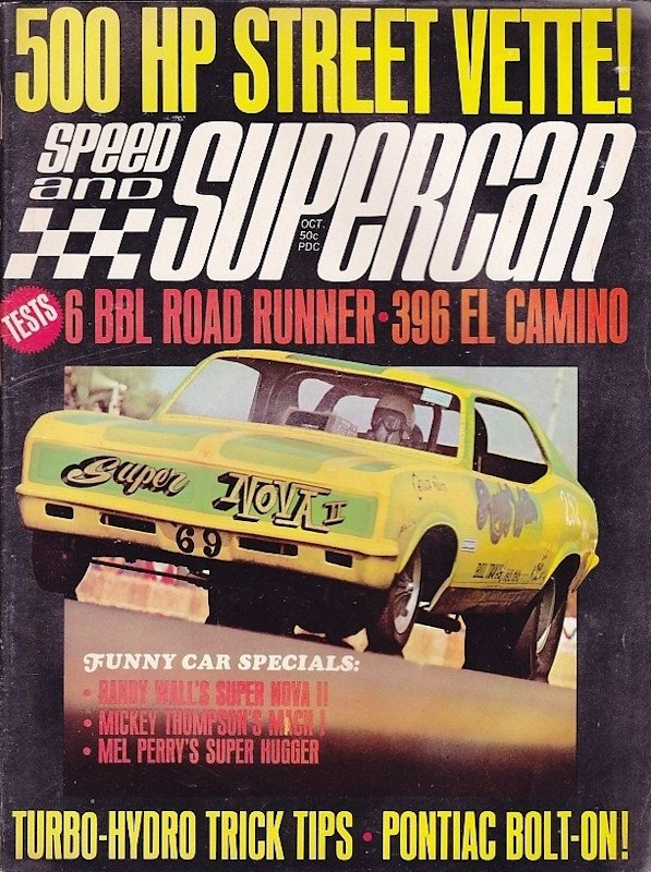 Speed Supercar Oct October 1969 