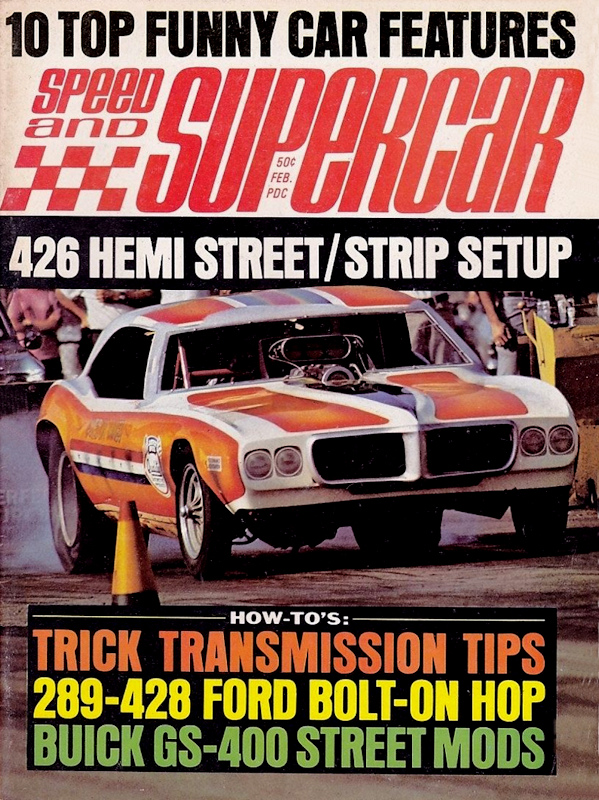 Speed Supercar Feb February 1970 